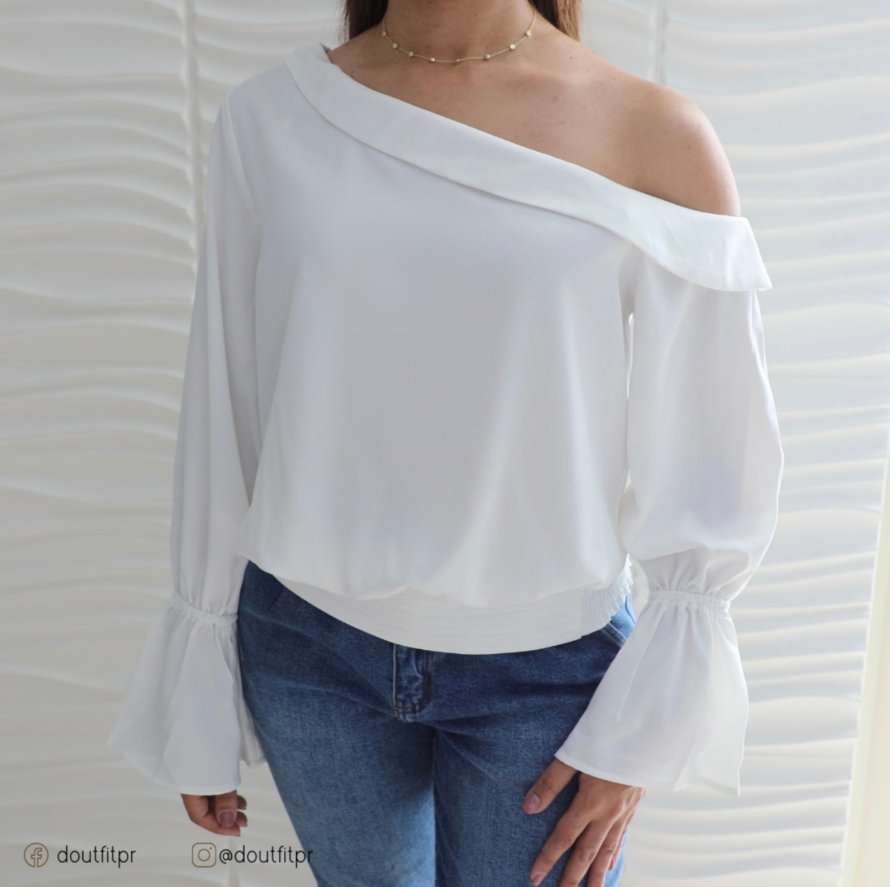 One Shoulder Blouse